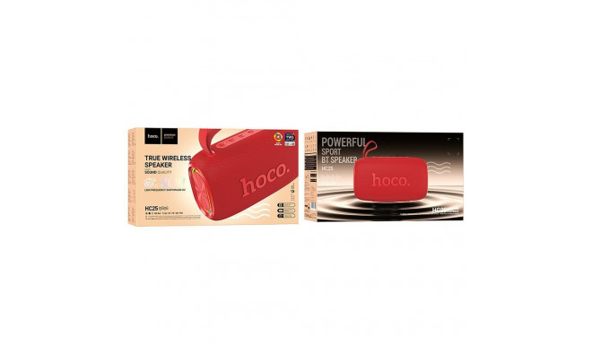 HOCO wireless speaker 2 x 10W HC25 red