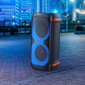 HOCO bluetooth / wireless speaker LED Outdoor Manhattan + dual wireless microphone BS53