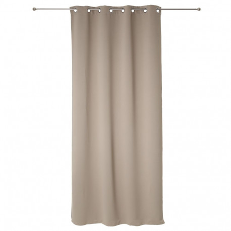 BLACKOUT LINEN CURTAIN 140X260 N