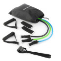 Set of Resistance Bands with Accessories and Exercise Guide Tribainer InnovaGoods 3 Units Set of Resistance Bands with Accessories and Exercise Guide Tribainer InnovaGoods 3 Units