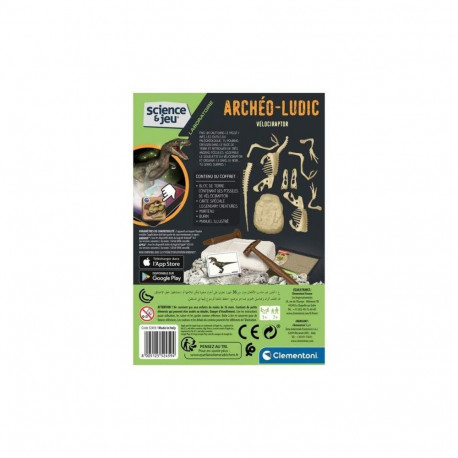 Dinosaur Clementoni Archéo Ludic Vélociraptor