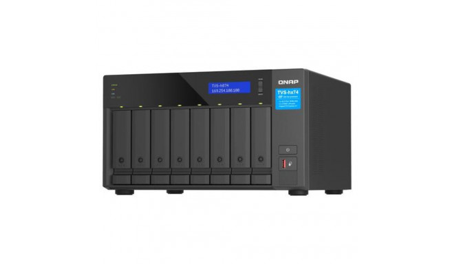 QNAP TVS-h874X NAS Tower Intel® Core™ i9 64 GB DDR4 0 TB QuTS hero Black