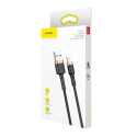 BASEUS cable USB A to Lightning 2,4A Cafule CALKLF-BV1 1 m black gold