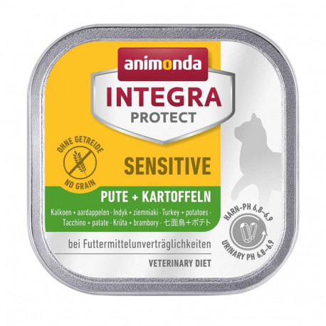 ANIMONDA Integra Protect kalkuniga kartulitega märg kassitoit 100g