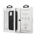 Guess GUHCP12LRSAVSBK iPhone 12 Pro Max 6.7" Must/Must Raske Kest Saffiano Vintage Script