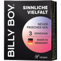 Billy Boy condom Sensual Mix 3pcs