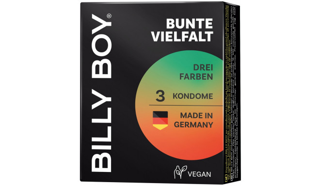 Billy Boy condom Fun Mix 3pcs