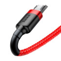 Baseus Cafule Cable CAMKLF-B09 USB-A / micro USB 2.4A 1 m - red