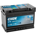 Exide EFB 70Ah 760A 278x175x190-+