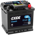 Exide Classic 44Ah360A 207x175x190-+