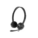 Natec headset Canary, black