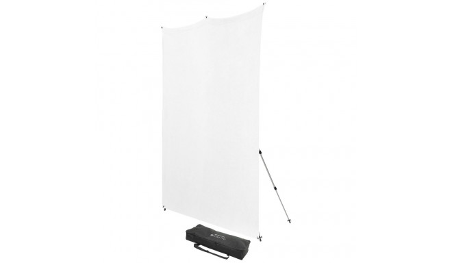 Westcott X Drop Pro Kreukbestendige Achtergrond Kit High Key White (8' x 8')
