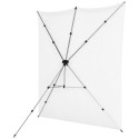 Westcott X Drop Pro Kreukbestendige Achtergrond Kit High Key White (8' x 8')