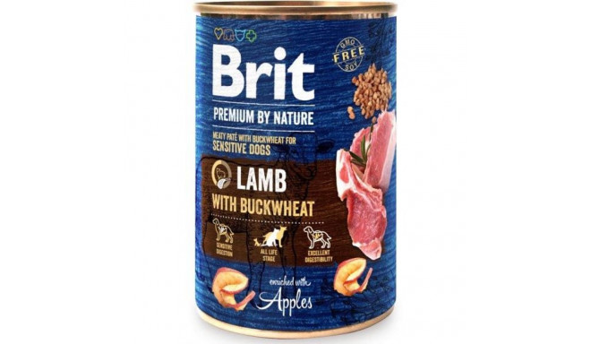 BRIT PREMIUM LAMB WITH BUCKWHEAT 400G