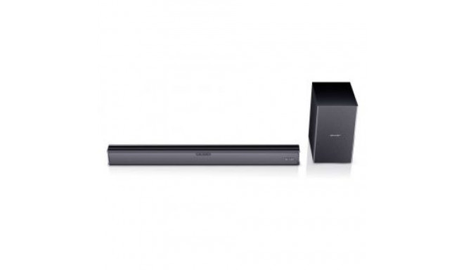 Sharp HT-SBW182 2.1 Slim Soundbar HDMI, Optical, Bluetooth, 160 W, 74 cm with Wireless Subwoofer