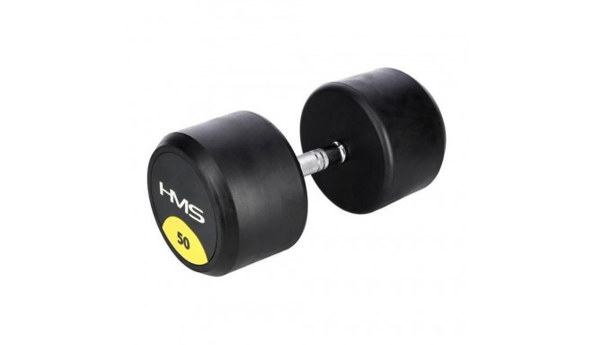 Rubberised dumbbell 50 kg HMS HG PRO 50