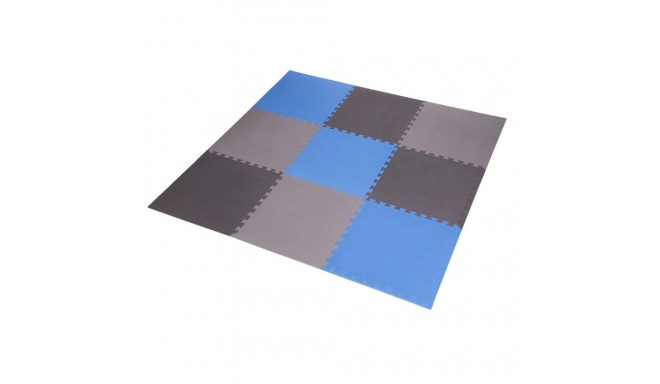 Puzzle mat multipack One Fitness MP10 blue-grey