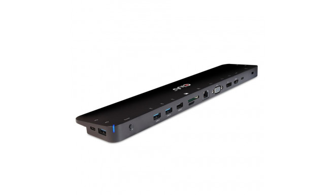 CLUB3D USB Type C 3.2 Gen1 Triple Display Dynamic PD Charging Dock 100W PD Power charger