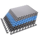 Puzzle mat multipack One Fitness MP10 blue-grey