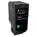 Lexmark 74C2SC0 toonerikassett 1 tk Originaal Tsüaan