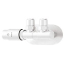 Thermostatic valve for bathroom radiator - left