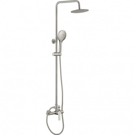3-function shower head - with mixer tap