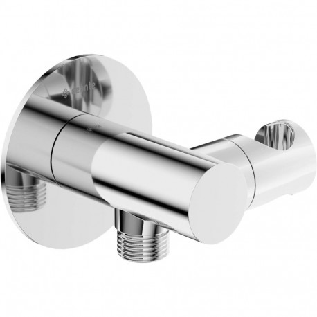 Ümmargune nurgaühendus telefonihoidjaga