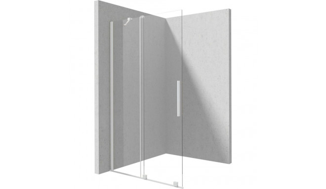 Walk-in shower wall 90 cm - sliding