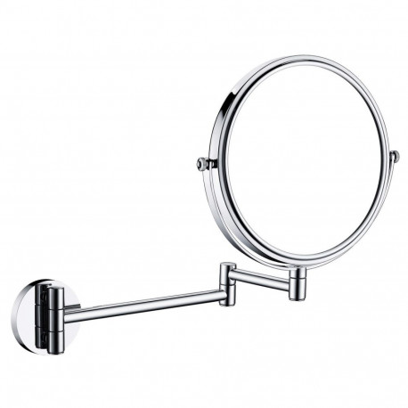 Cosmetic mirror on a movable arm - double-sided