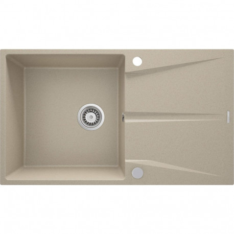 1-bowl granite sink with drainer