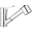 Kitchen faucet with pull-out spout