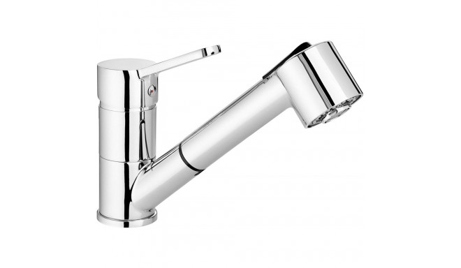 Kitchen faucet with pull-out spout