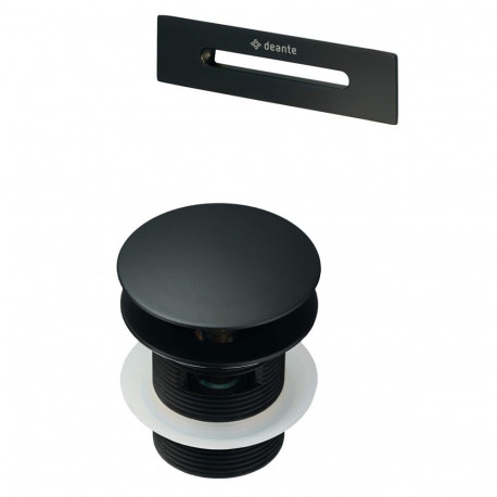 Bathtub accessories set - stopper and overflow