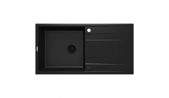 1-bowl granite sink with drainer