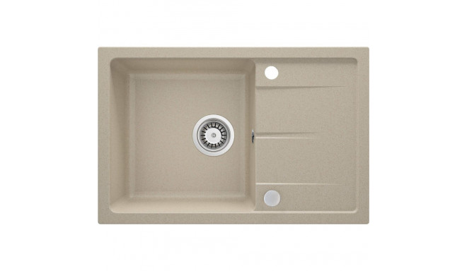 1-bowl granite sink with drainer