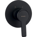 Concealed shower mixer without shower switch