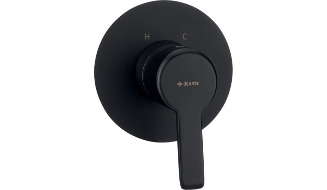 Concealed shower mixer without shower switch