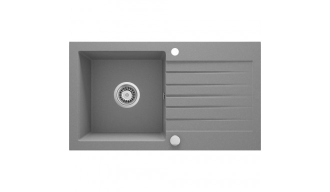 1-bowl granite sink with drainer