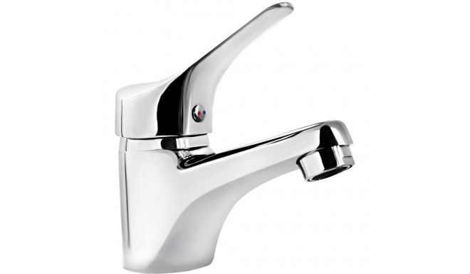 Basin mixer with automatic stopper
