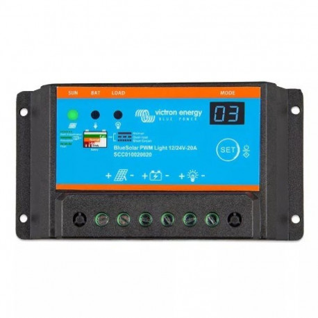 Victron Energy BlueSolar PWM 12/24V - 30A laadimiskontroller (SCC010030050)