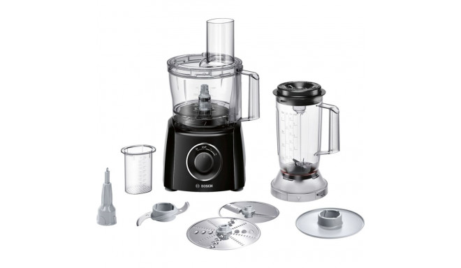 Bosch MCM3201B köögikombain 800 W 2,3 l must, läbipaistev