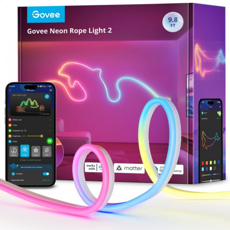 Govee H61D3 neoonvalgustid 2 3m | LED valgustus | Matter, HomeKit, Google, Alexa, SmartThings