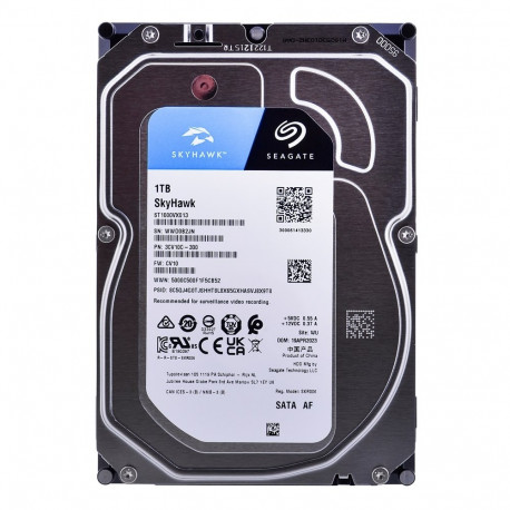 Seagate SkyHawk internal hard drive 1 TB 256 MB 3.5" Serial ATA III (ST1000VX013)