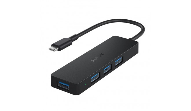 USB Hub - Aukey Cbc64, Black