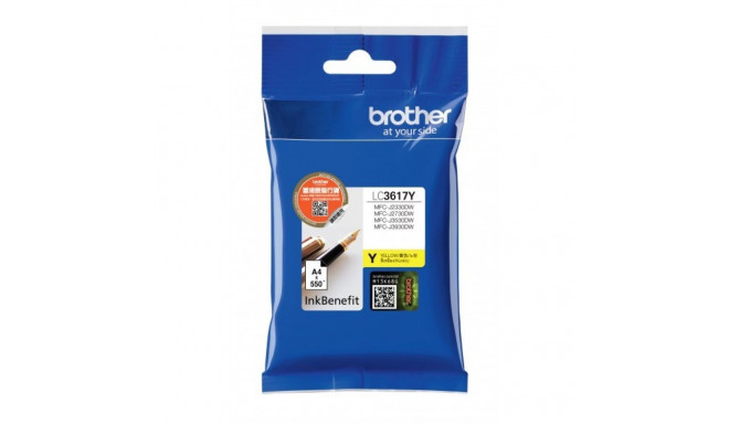 Ink Cartridge - Brother Lc-3617y Yellow