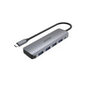 USB Hub - Unitek H1107a USB 3.2 Gen 1 Type-a 5000 Mbit/s Gray