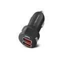 Car Charger - Esperanza EZ110 Quick Charge 3.0 36W Black