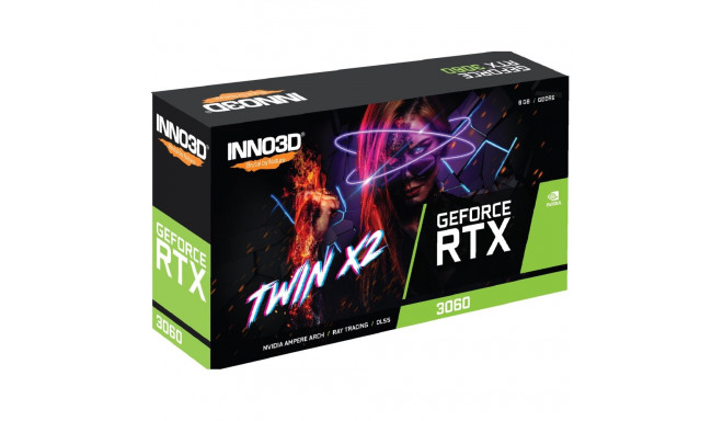 Graphics Card - Inno3d Geforce Rtx 3060 Twin X2 8 GB Gddr6
