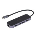 USB Hub - Unitek Hub Rj-45 HDMI 4K Pd100w