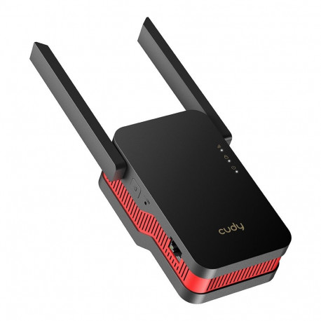 Wi-Fi Booster - Cudy RE3000 2400-5000 MHz 574/2402 Mbit/s Red/Black